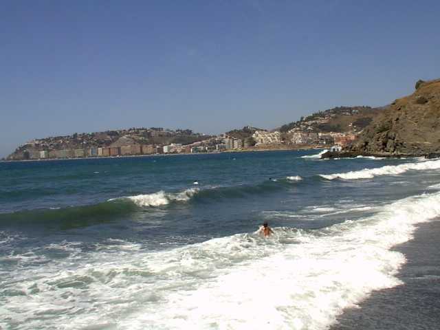 playa Curumbico is a quit familiar sandy beach