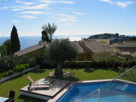 The view to Almunecar and los Pinos