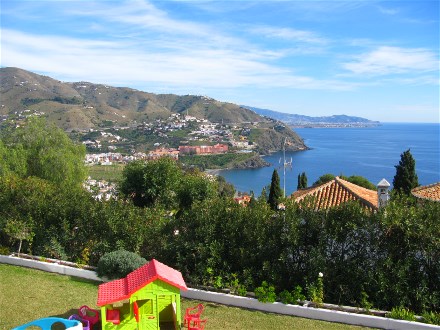 Here you see the fantastic panoramci view