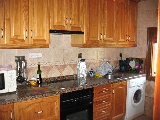 well furnishec modern kitchen