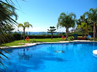 Der Pool kann ganzjhrig genutzt werden