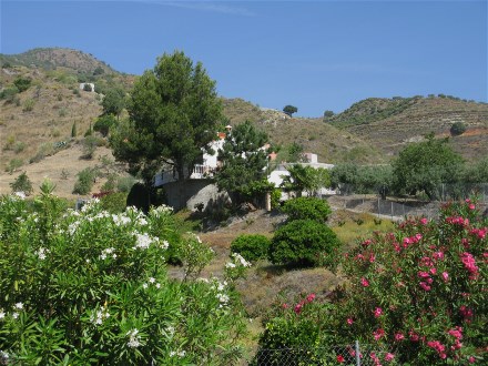 Das Landhaus Terrzas los Pinos bei La Herradura liegt ruhig und lndlich 