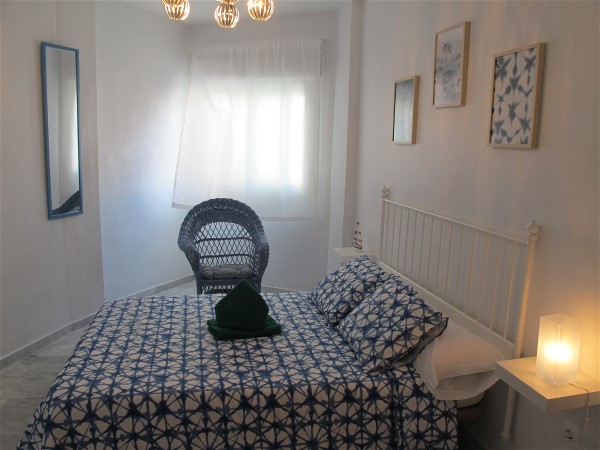 Zweites Schlafzimmer mit Doppelbett