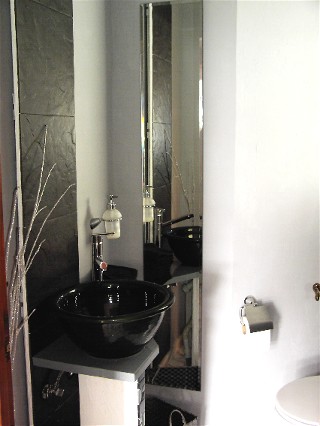 Auch das G�ste Wc ist aufwendig gestaltet