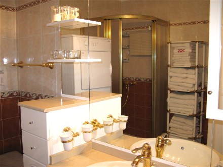 Das Bad im Appartement in Torrox Costa