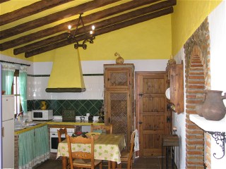 Die K�che im Landhaus Stil